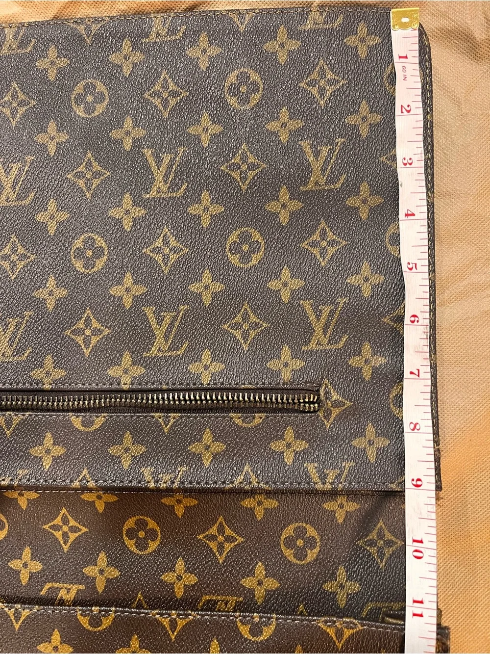 Authentic Louis Vuitton Monogram File Portfolio / Document Organizer